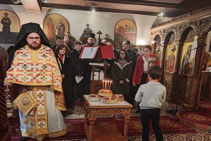 Εορτή Αγίου Ιλαρίου Επισκόπου Πικταύων στη Μητρόπολη Βελγίου