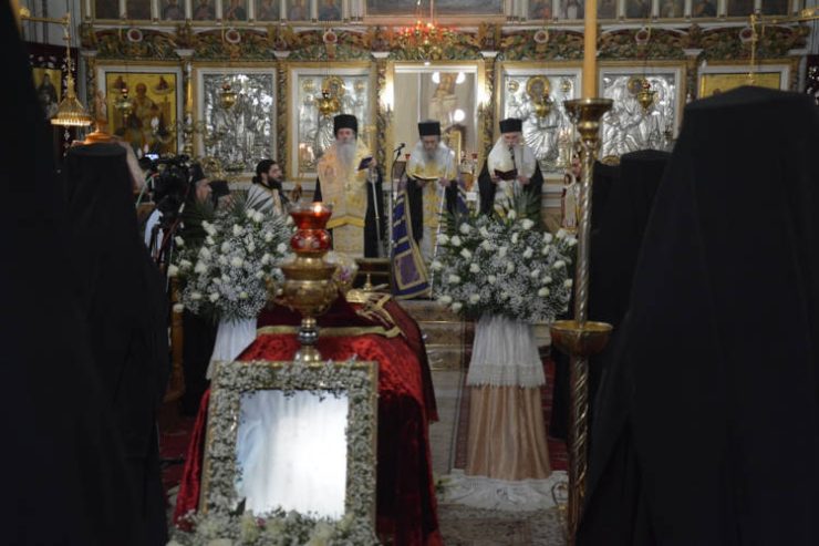 Η Εξόδιος Ακολουθία του μακαριστού Μητροπολίτου Αιτωλίας και Ακαρνανίας Κοσμά