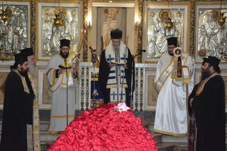 Υποδοχή σκηνώματος Μητροπολίτου Αιτωλίας Κοσμά