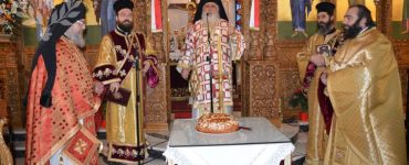 Πρωτοχρονιάτικη Αρχιερατική Θεία Λειτουργία στον Άγιο Βασίλειο Συκεών