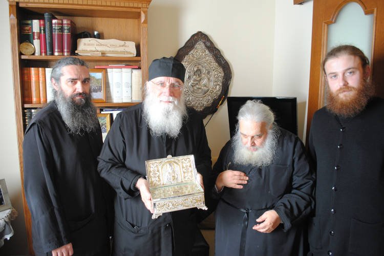 Ιερό Λείψανο Αγίου Καλλινίκου στην Ιερά Μονή Αγίου Αυγουστίνου Φωκίδος