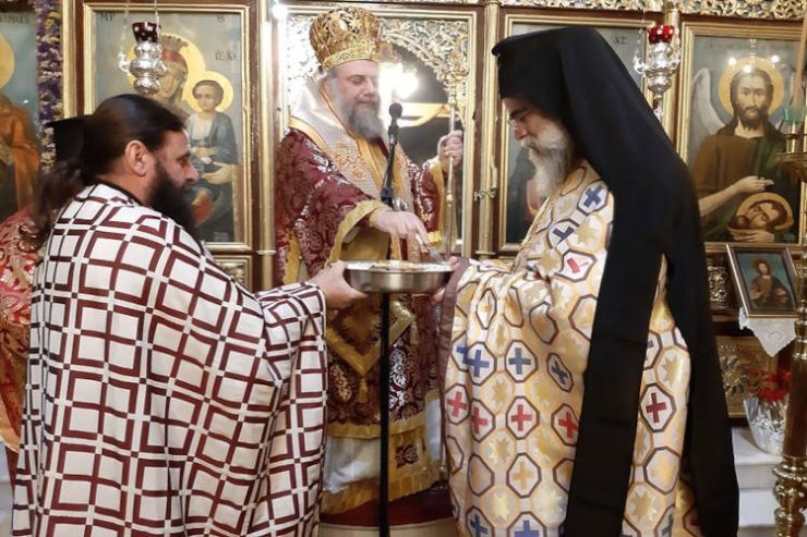 Η εορτή του Οσίου Ανθίμου του εν Χίω στη Μητρόπολη Τρίκκης