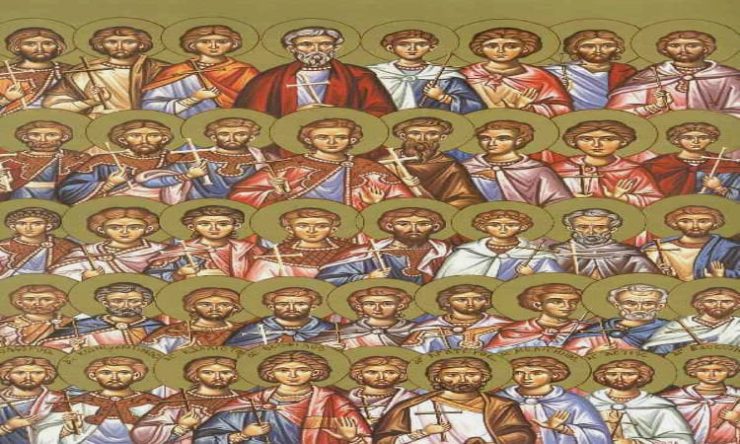 6 Μαρτίου: Άγιοι Τεσσαράκοντα δύο Μάρτυρες από το Αμόριο