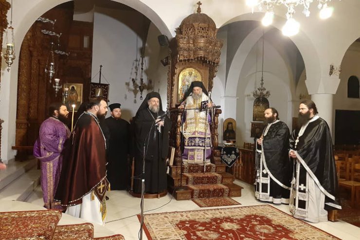 Η Θεία Λειτουργία των Προηγιασμένων Τιμίων Δώρων στα Τρίκαλα