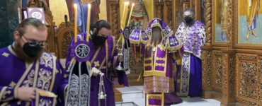 Προηγιασμένη θεία Λειτουργία στον Ιερό Ναό Αγίου Αντωνίου Πολιούχου Βεροίας