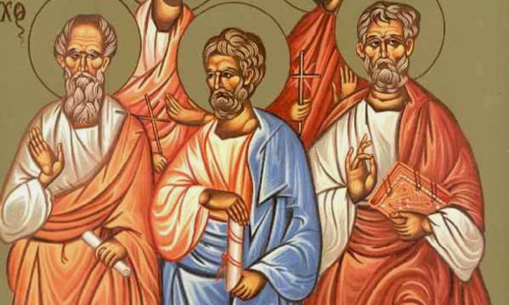 14 Απριλίου: Άγιοι Αρίσταρχος, Πούδης και Τρόφιμος Απόστολοι από τους εβδομήντα