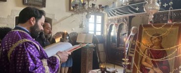Ιερό Ευχέλαιο και Προηγιασμένη Θεία Λειτουργία στην Ιερά Μονή Κορακιών