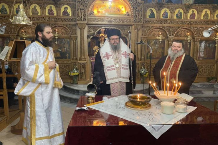 Ευχέλαιο στη Γαλήνη Λάρισας