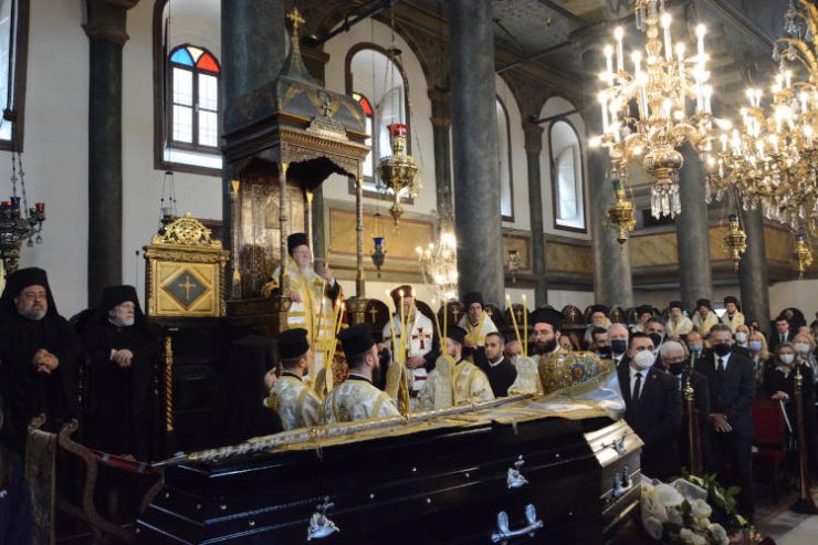 Η κηδεία του αειμνήστου Μητροπολίτου Τρανουπόλεως κυρού Γερμανού