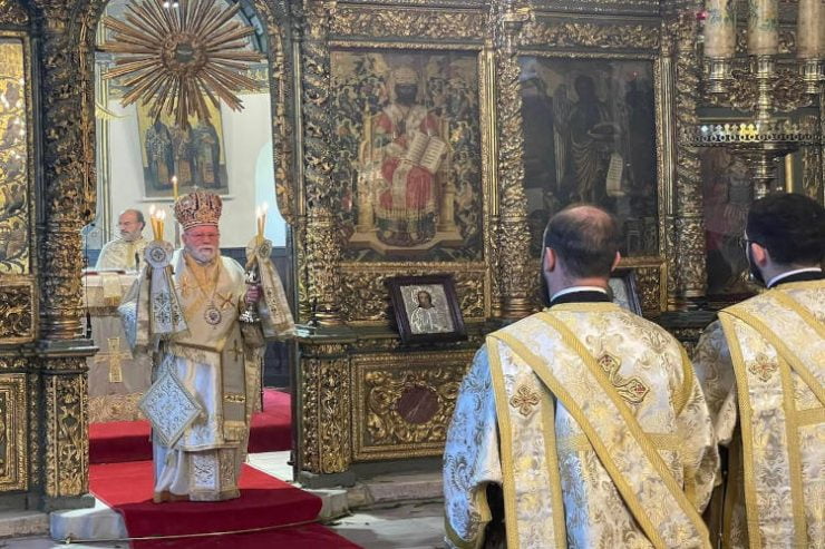 Η πανήγυρις του Πάνσεπτου Πατριαρχικού Ναού του Αγίου Γεωργίου στο Φανάρι