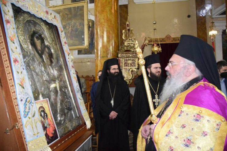 Τίμησαν την Παναγία «Επίσκεψη» στα Τρίκαλα