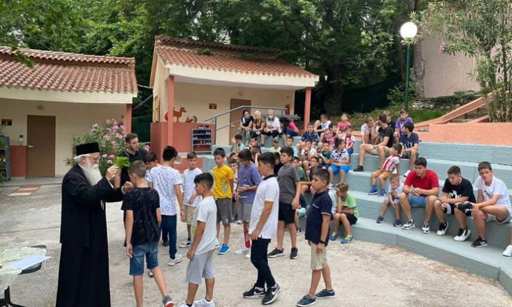 Πρώτη κατασκηνωτική περίοδος στον Άγιο Λαυρέντιο