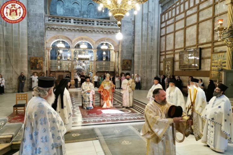 Η Απόδοσις της Εορτής του Πάσχα στο Πατριαρχείο Ιεροσολύμων