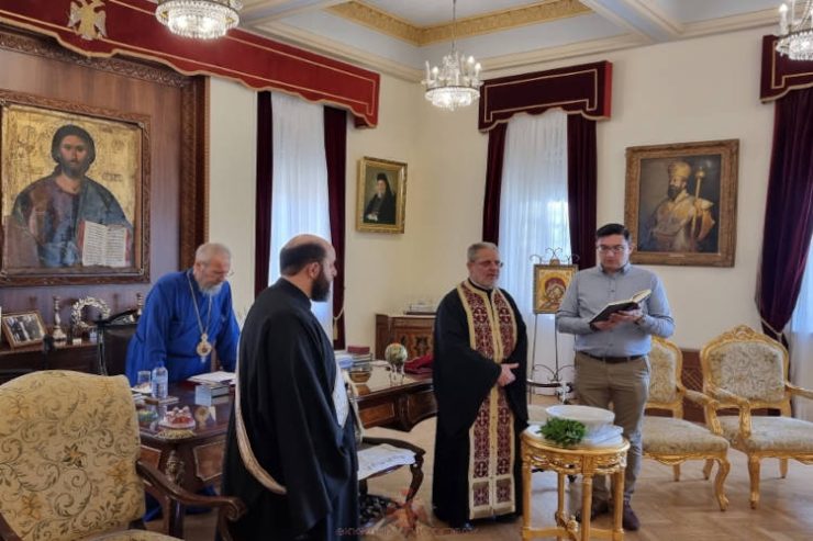 Αγιασμός για το προσωπικό της Αρχιεπισκοπής Κύπρου