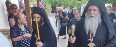 Κουρά νέου μοναχού στην Ιερά Μονή Υπεραγίας Θεοτόκου Φανερωμένης Λευκάδος