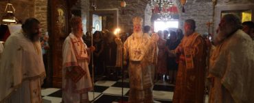 Η εορτή της Αγίας Μαρίνης στην ομώνυμη Ιερά Μονή της Άνδρου