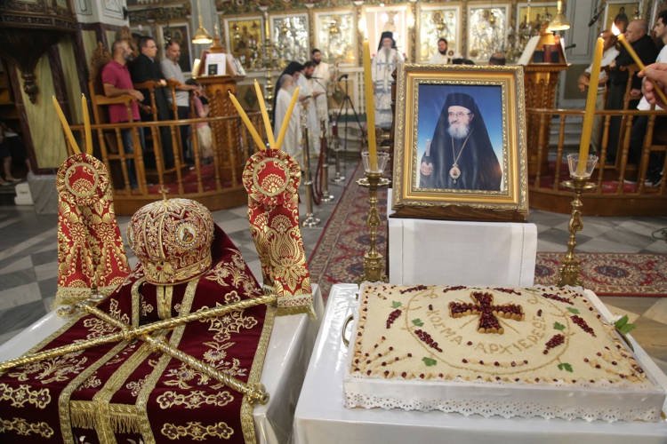 Εξάμηνο Μνημόσυνο μακαριστού Μητροπολίτου Αιτωλίας Κοσμά