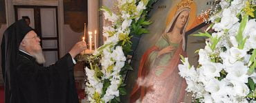 Ο Οικουμενικός Πατριάρχης στην Αγία Κυριακή Κοντοσκαλίου