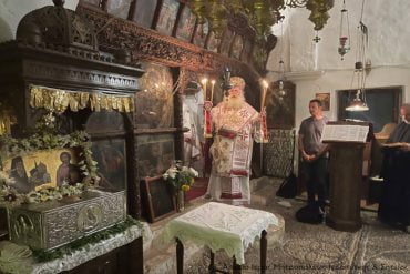 Αγρυπνία Οσίου Ιωσήφ του Γεροντογιάννη στην Ιερά Μονή Καψά Σητείας