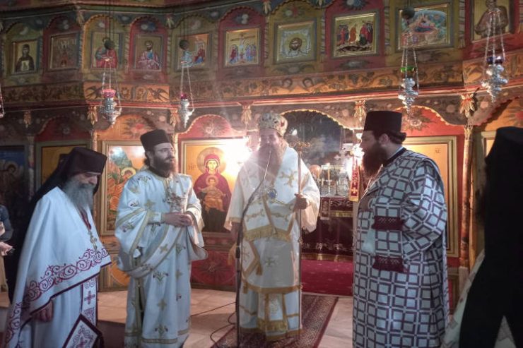 Ο Αρχιεπίσκοπος Κατάρ στην Πανήγυρη της Ιεράς Μονής Αρχαγγέλου Αλμωπίας