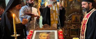 Μνημόσυνο Ιωάννη Καποδίστρια στην Ιερά Μονή Πλατυτέρας Κέρκυρας