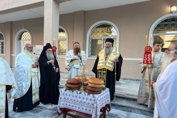 Εγκαινιάστηκαν οι νέες πρότυπες εγκαταστάσεις των Συσσιτίων της Μητροπόλεως Κίτρους