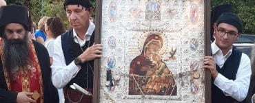 Υποδοχή Ιεράς Εικόνος Παναγίας «Φοβεράς Προστασίας» στην Πεύκη