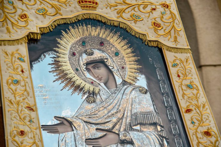 Η Θεσσαλονίκη υποδέχτηκε την Εικόνα της Παναγίας της Γεροντίσσης