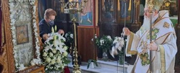 Με λαμπρότητα πανηγύρισε η Ιερά Μονή Παναγίας Γοργοεπηκόου Ψαχνών