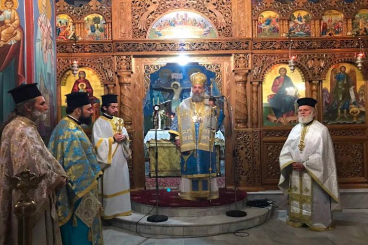 Αγρυπνία Αγίου αποστόλου και ευαγγελιστού Λουκά στην Καρδίτσα