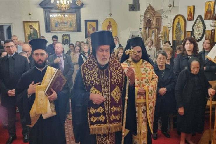 Τρισάγιο για τον μακαριστό Αρχιεπίσκοπο Κύπρου στο Βέλγιο