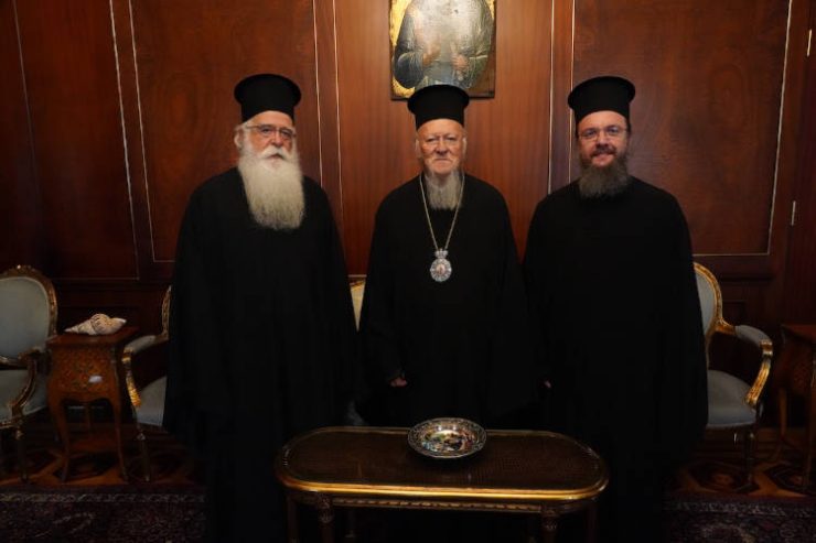 Στο Οικουμενικό Πατριαρχείο ο νεοεκλεγείς Μητροπολίτης Αιτωλίας και Ακαρνανίας