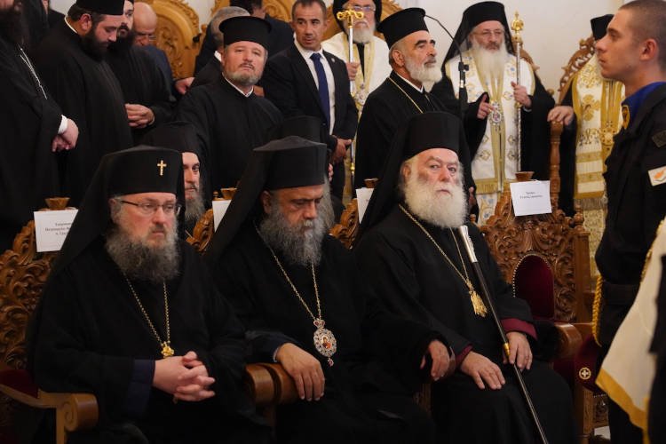 Η Εξόδιος Ακολουθία του μακαριστού Αρχιεπισκόπου Κύπρου Χρυσοστόμου