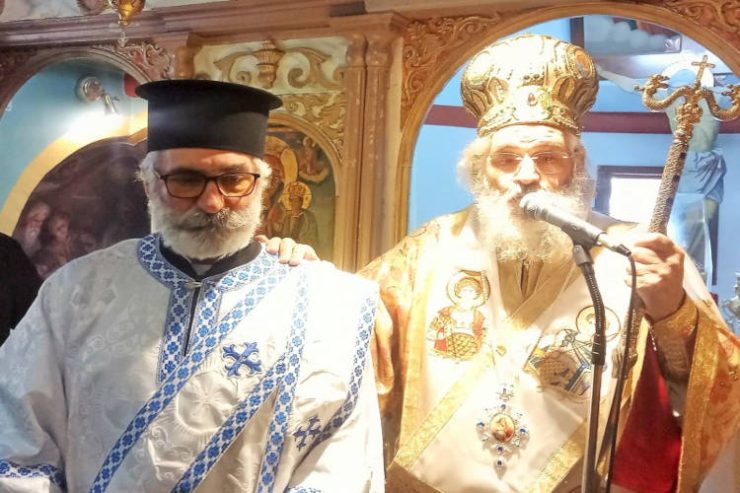 Χειροτονία Νέου Ιεροδιακόνου και Οφφίκιο Αρχιμανδρίτου στην Κάλυμνο