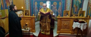 Σε κατανυκτικό κλίμα η Αρχιερατική Θεία Λειτουργία στο επισκοπικό παρεκκλήσιο της Σπάρτης