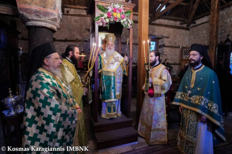 Πανηγύρισε το βυζαντινό παρεκκλήσιο του Οσίου Παταπίου στη Βέροια