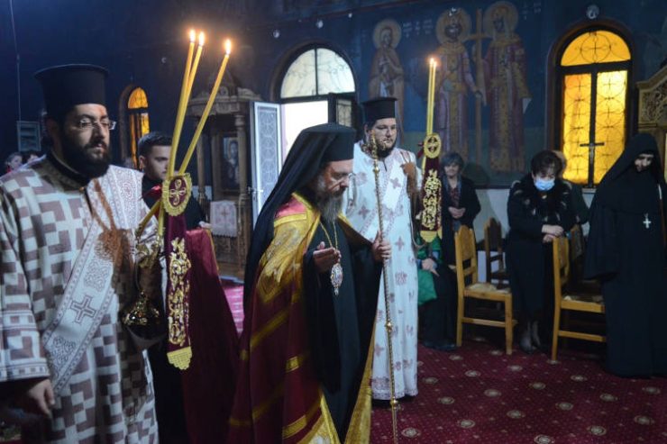 Ο Αιτωλίας στην Ιερά Μονή Γενεσίου της Θεοτόκου Κατερινούς