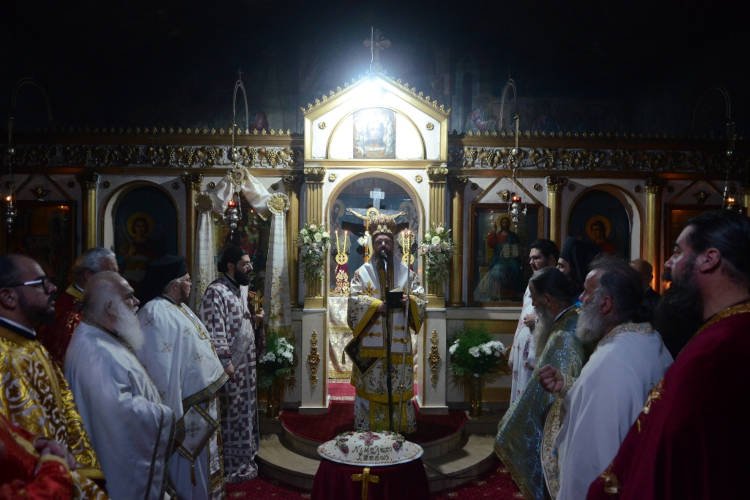 Ο Αιτωλίας στην Ιερά Μονή Γενεσίου της Θεοτόκου Κατερινούς