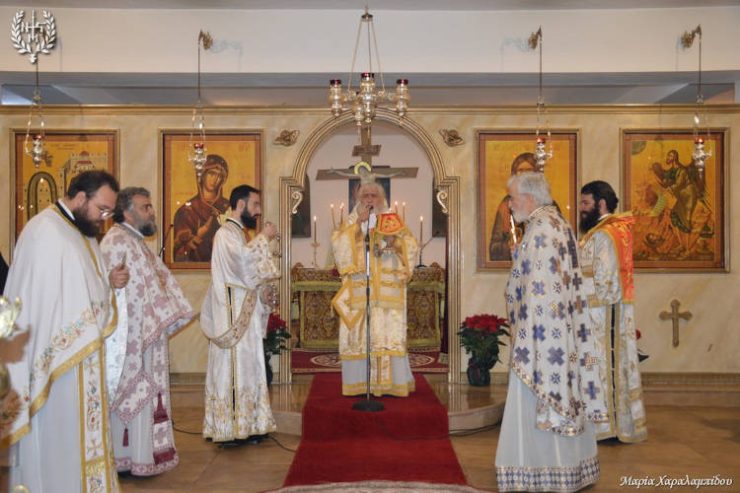 Θυρανοίξια στην Αγία Ειρήνη Χρυσοβαλάντου Νέας Ευκαρπίας