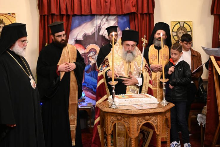 Κοπή Αγιοβασιλόπιτας στην Αρχιεπισκοπή Κρήτης