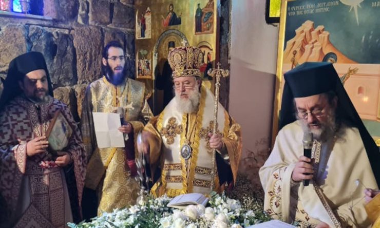 Η μνήμη της ευρέσεως των Ιερών Λειψάνων του Αγίου Εφραίμ στη Νέα Μάκρη