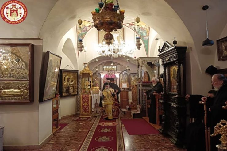 Οι Μεγάλες Ώρες των Χριστουγέννων στο Μοναστηριακό Ναό της Αγιοταφικής Αδελφότητος