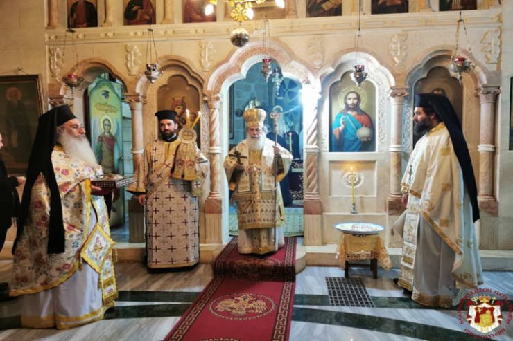 Εορτή Αγίου Θεοδοσίου του Κοινοβιάρχου στο Πατριαρχείο Ιεροσολύμων