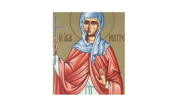 27 Μαρτίου: Αγία Ματρώνα η εν Θεσσαλονίκη