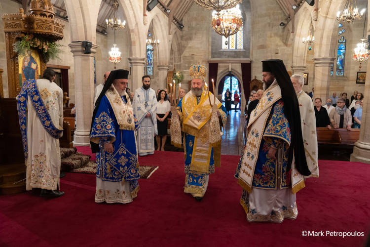 Λαμπρός εορτασμός του Ευαγγελισμού της Θεοτόκου στο Σύδνεϋ