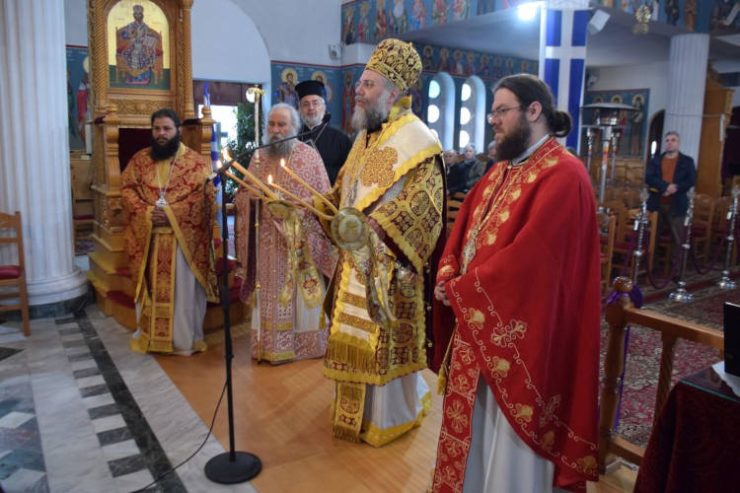 Η Τετάρτη Κυριακή των Νηστειών στη Μητρόπολη Τρίκκης
