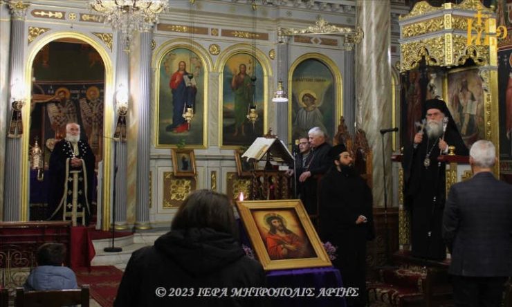 Η Ακολουθία του Νυμφίου στην Μητρόπολη Άρτης