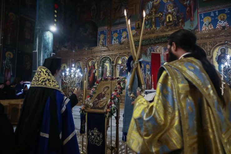 Φθιώτιδος Συμεών: Η Παναγία μας ελευθερώνει από κάθε κίνδυνο