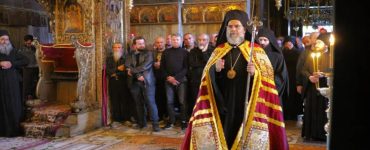 Ο Σύμης Χρυσόστομος στην Πανήγυρη της Παναγίας Πορταϊτίσσης της Μονής Ιβήρων