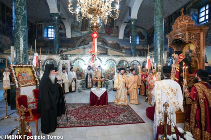 Πανηγυρικός Εσπερινός των Αγίων Ναουσαίων Νεομαρτύρων